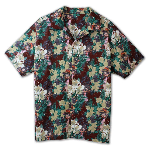 『この素晴らしい世界に爆焔を!』★限定★めぐみん&ゆんゆん アロハシャツ