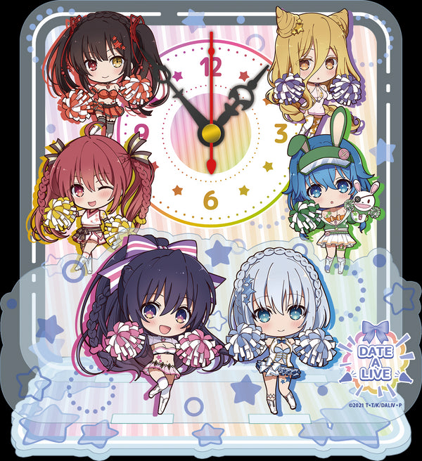 『デート・ア・ライブIV』ぷちちょこ ミニアクリル置時計【チアガール】