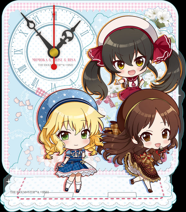『アイドルマスター シンデレラガールズ』ぷちちょこ ミニアクリル置時計 ももぺあべりー Ver.