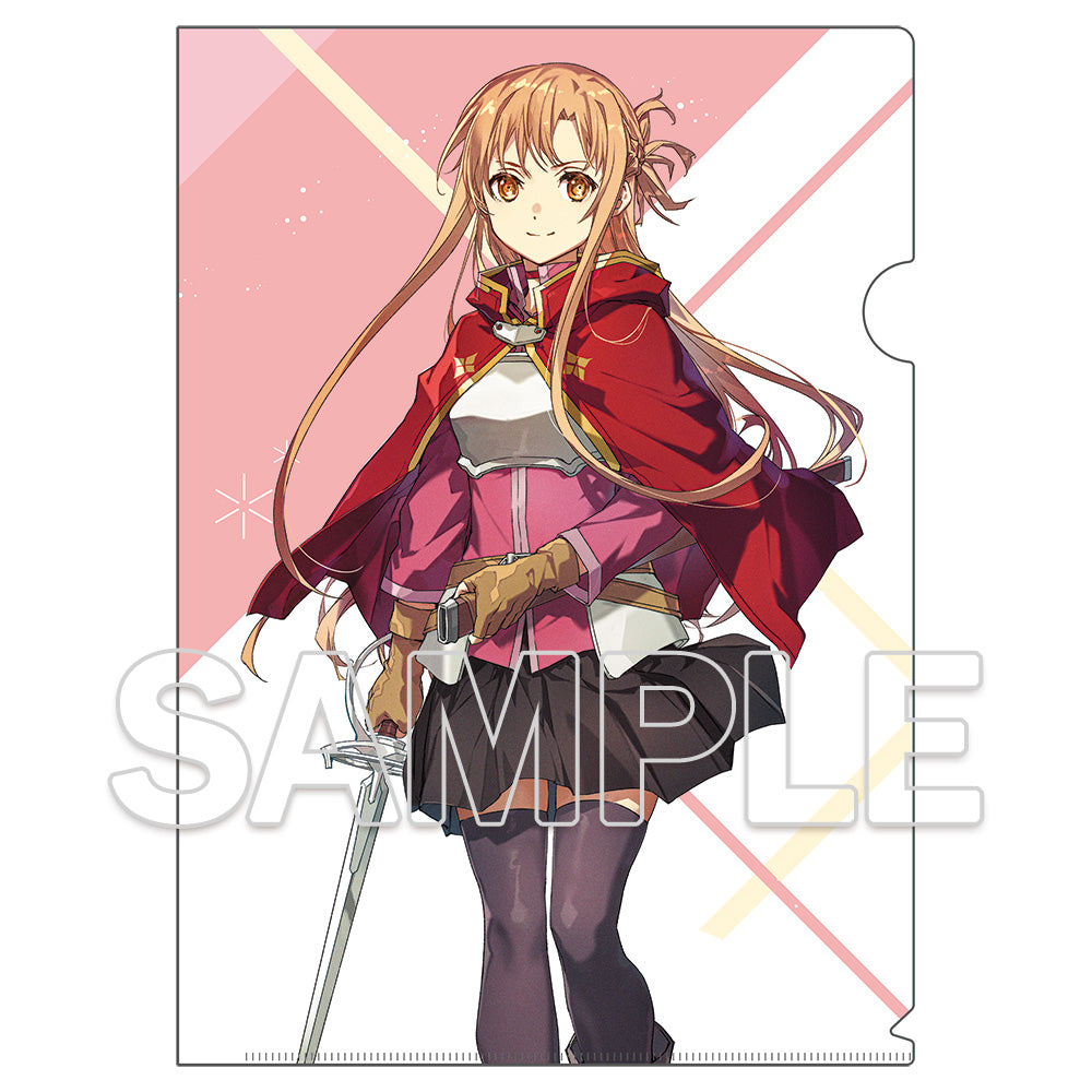 SAOのクリアファイル ソードアートオンライン グッズ シングルクリアファイル A4