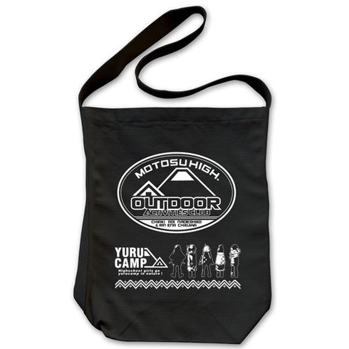 『ゆるキャン△ 』ショルダートート / BLACK【202404再販】