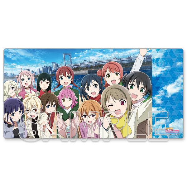 『ラブライブ!虹ヶ咲学園スクールアイドル同好会』デスクマット みんなでワイワイVer.