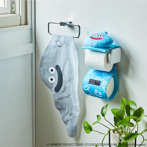 『ドラゴンクエスト』スマイルスライム スライムのぬいぐるみトイレットペーパーカバー