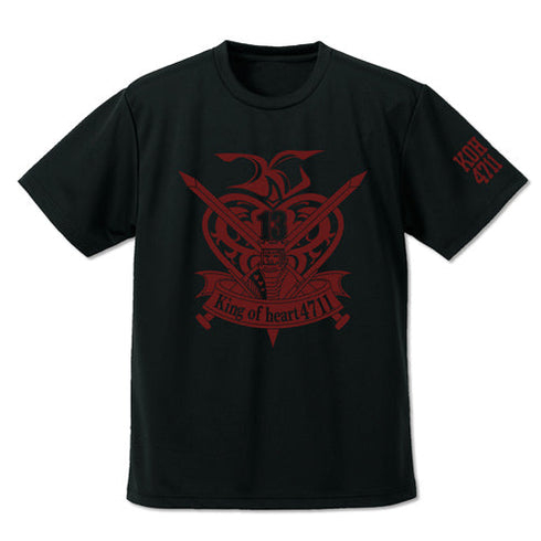 『機動武闘伝Gガンダム』 キングオブハート ドライTシャツ/BLACK【202405再販】