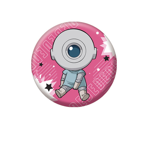 『デッドデッドデーモンズデデデデデストラクション』ぺたん娘缶バッジ 侵略者