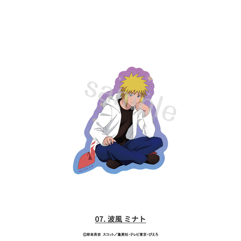 『NARUTO-ナルト- 疾風伝』ステッカー 描き下ろしパジャマver. 07.波風ミナト