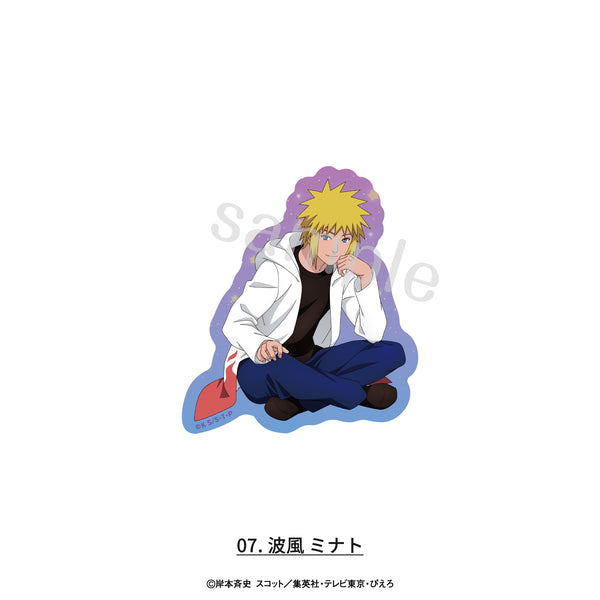 『NARUTO-ナルト- 疾風伝』ステッカー 描き下ろしパジャマver. 07.波風ミナト