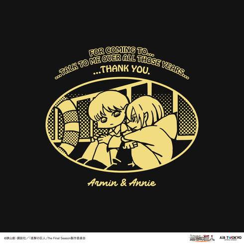 『進撃の巨人』The Final Season ウォールアートパーカー(アニ)