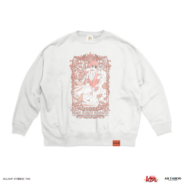 『魔法騎士レイアース』第1弾 デコラティブスウェット(獅堂光)ホワイト
