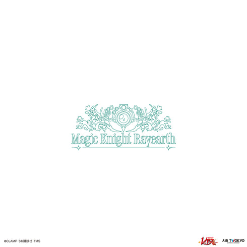 『魔法騎士レイアース』第2弾 デコラティブTシャツ 5(イーグル&ジェオ&ザズ)ホワイト