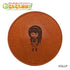 "Girls und Panzer: Love Love Operation!" Leather Coaster - Asako Reizei