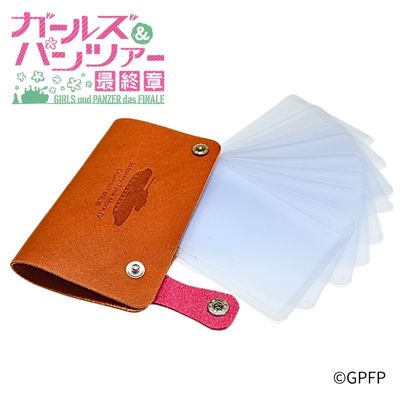 《少女与战车 最终章》皮质滑盖卡包 大洗女子学园