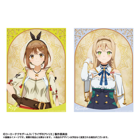 『ライザのアトリエ』A3クリアポスターセット ライザ&クラウディア