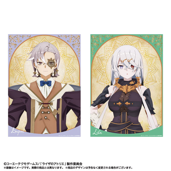 『ライザのアトリエ』A3クリアポスターセット アンペル&リラ