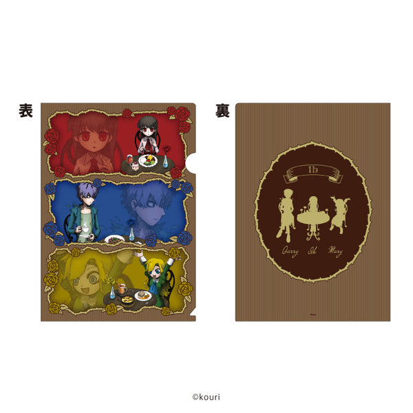 『Ib』クリアファイル01/集合デザイン(描き下ろしイラスト)