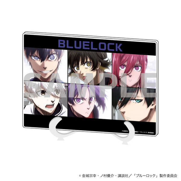 『ブルーロック』アクリルアートボード(A5サイズ) 02/コマ割りデザイン(場面写イラスト)