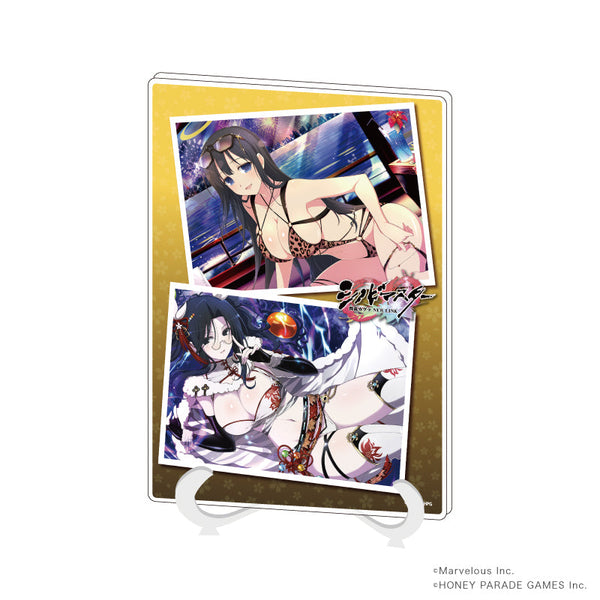 『シノビマスター 閃乱カグラ NEW LINK』アクリルアートボード(A5サイズ)03/両姫&雪不帰(公式イラスト)