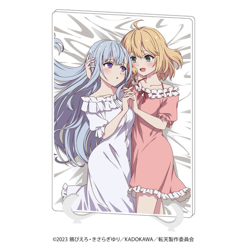 『転生王女と天才令嬢の魔法革命』アクリルアートボード(A5サイズ) 01/アニスフィア&ユフィリア(公式イラスト)