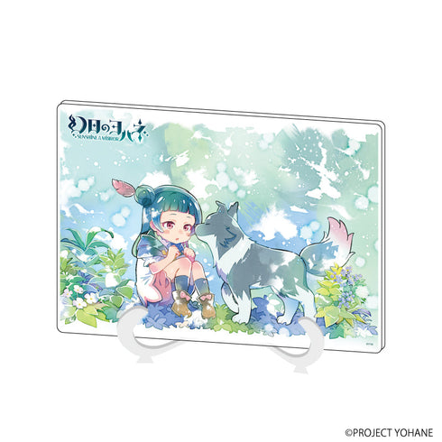 『幻日のヨハネ -SUNSHINE in the MIRROR-』アクリルアートボード(A5サイズ)05/ヨハネ&ライラプス(場面写イラスト)