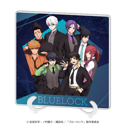 『ブルーロック』アクリルアートボード 01/スーツver. 集合デザイン(描き下ろしイラスト)