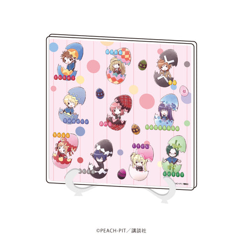 『しゅごキャラ!』アクリルアートボード 01/ちりばめデザイン しゅごたまver.(グラフアートイラスト)