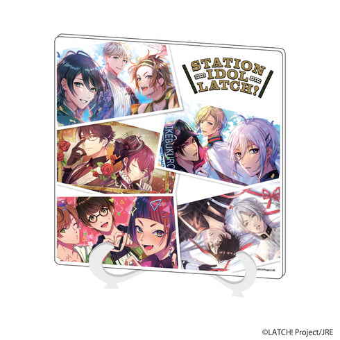 《STATION IDOL LATCH!》亚克力艺术板 03/组合版 vol.1(官方插画)
