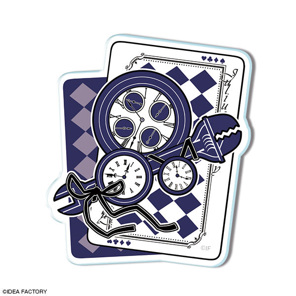 "Alice in Spades ~Wonderful Black World~" Acrylic Badge Design 30 (Julius Monley/B)