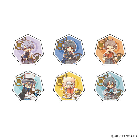 『文豪とアルケミスト』キャラアクリルバッジ 05/BOX (全6種)(レトロアートイラスト)