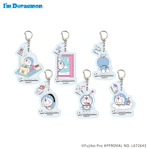 『I'm Doraemon』パーツ付きアクリルキーホルダー03/コンプリートセット(全6種)