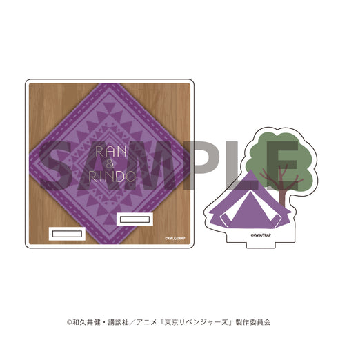 『東京リベンジャーズ』アクリルコースタースタンド 04/灰谷蘭&灰谷竜胆(ミニキャライラスト)