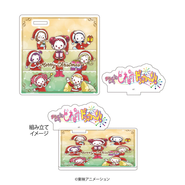『おジャ魔女どれみドッカ~ン!』アクリルコースタースタンド 01/コマ割りデザイン クリスマスver.(グラフアートイラスト)