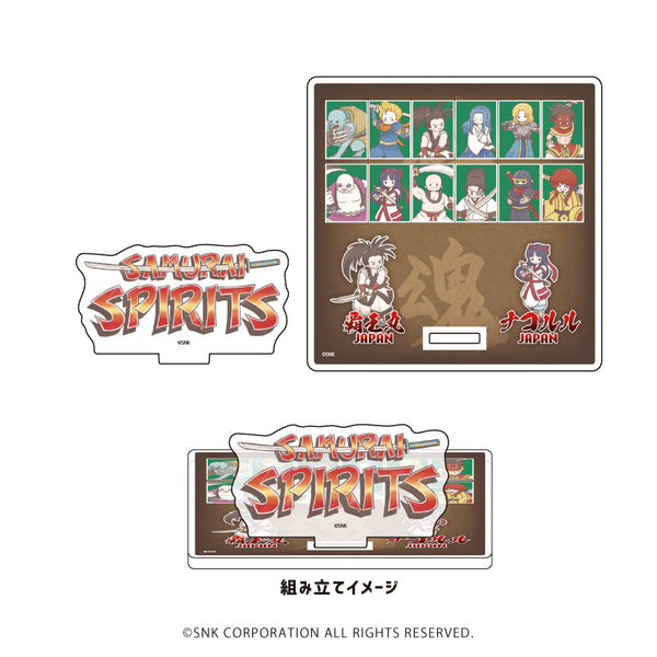 『SAMURAI SPIRITS』アクリルコースタースタンド01/コマ割りデザイン(グラフアートイラスト)