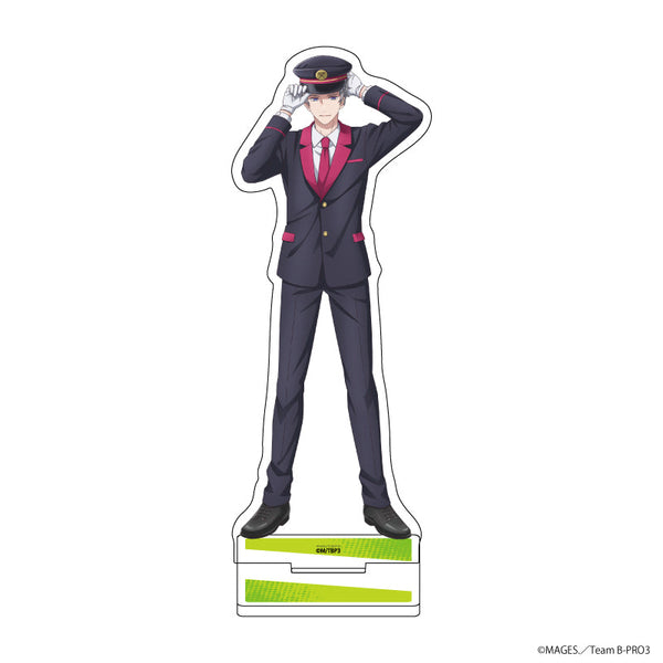 『B-PROJECT~熱烈*ラブコール~』アクリルスタンド14/駅員ver. 殿 弥勒(描き下ろしイラスト)