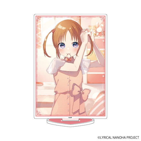 『魔法少女リリカルなのはシリーズ』アクリルスタンド26/なのは おでかけVer.(描き起こしイラスト)