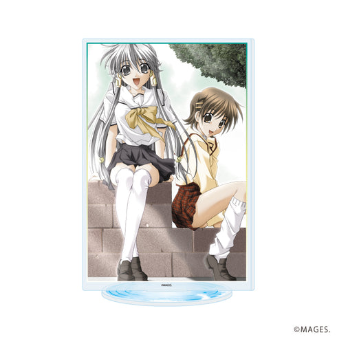 『My Merry May with be』アクリルスタンド02/レゥ&榛名ひとえ(公式イラスト)