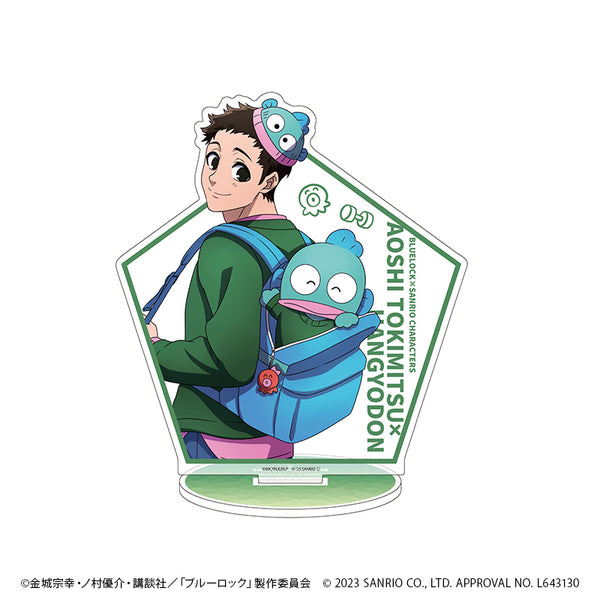 『ブルーロック×サンリオキャラクターズ』キャラアクリルフィギュア 20/時光青志×ハンギョドン バストアップデザイン(描き下ろしイラスト)