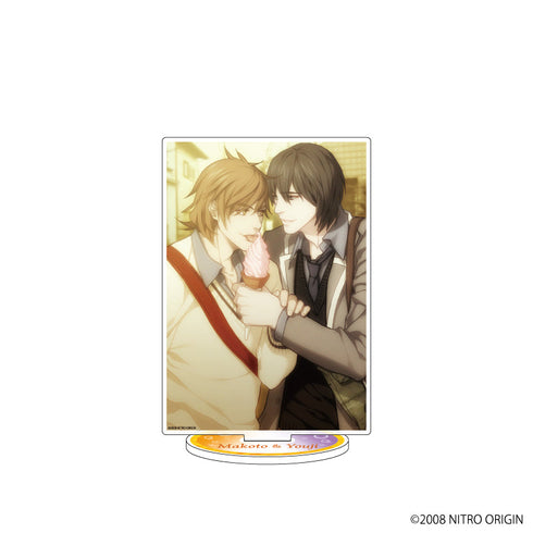 『sweet pool』アクリルスタンド02/三田 睦&崎山 蓉司(公式イラスト)