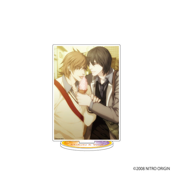 『sweet pool』アクリルスタンド02/三田 睦&崎山 蓉司(公式イラスト)