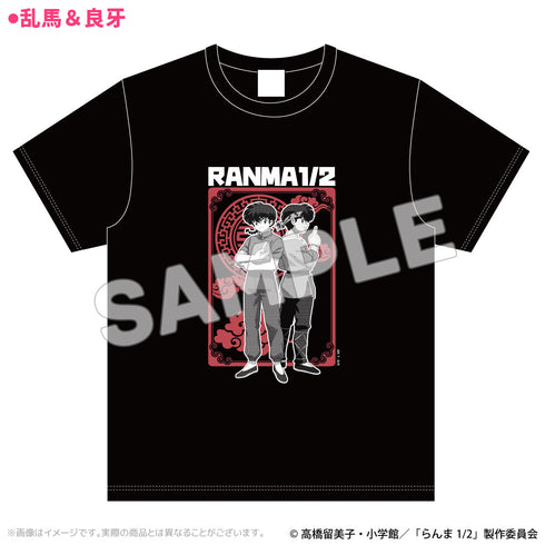 『らんま1/2』アートTシャツ 乱馬&良牙 XL