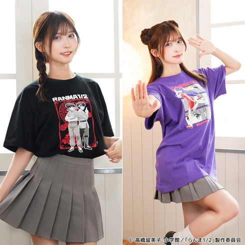 『らんま1/2』アートTシャツ 乱馬&良牙 XL