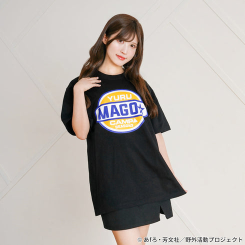 『ゆるキャン△SEASON3』孫ライダーズ Tシャツ ブラック