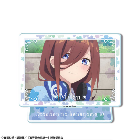 『五等分の花嫁∽』ミニアクリルスタンド デザイン09(中野三玖/C)