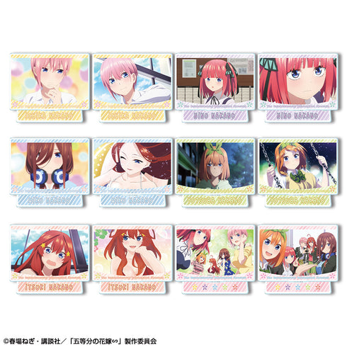 『五等分の花嫁∽』12個入りトレーディングアクリルスタンド BOX