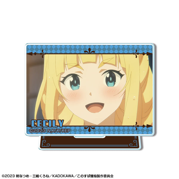 『この素晴らしい世界に爆焔を!』ミニアクリルスタンド デザイン14(セシリー/B)【202405再販】