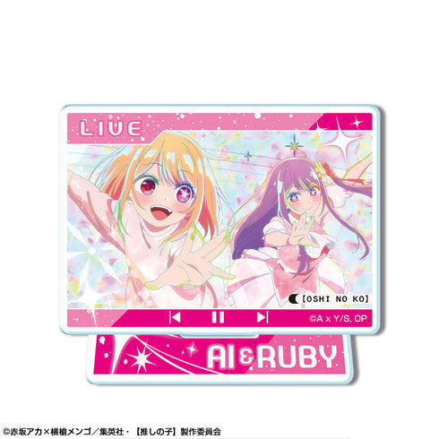 《【推子的孩子】》迷你壓克力立牌 設計10(星野愛&露比)【202405再版】