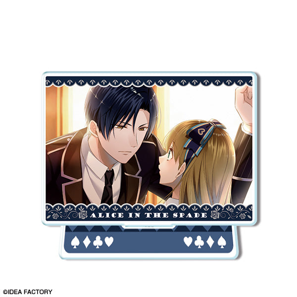 『スペードの国のアリス ~Wonderful Black World~』ミニアクリルスタンド デザイン08(グレイ=リングマーク/B)