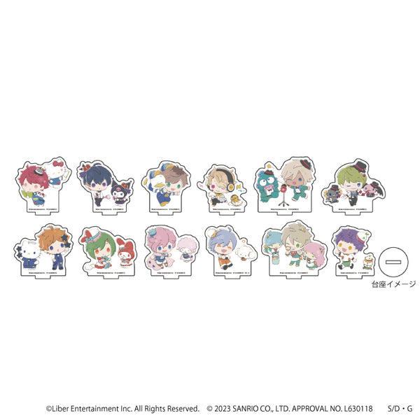 『A3!×Sanrio Characters』アクリルぷちスタンド 01/S&S BOX (全12種)