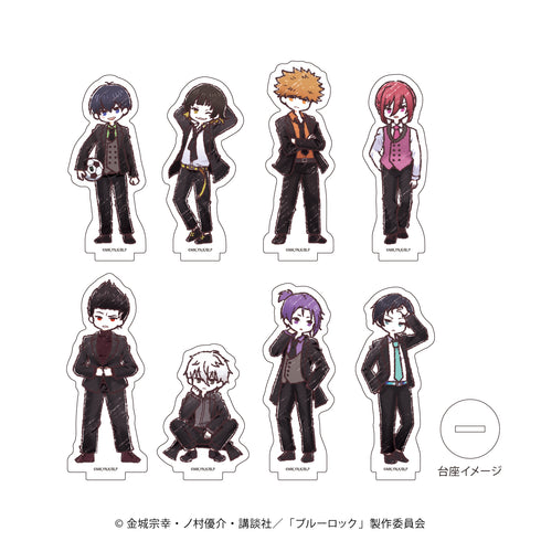 『ブルーロック』アクリルぷちスタンド 04/スーツver. BOX (全8種)(グラフアートイラスト)