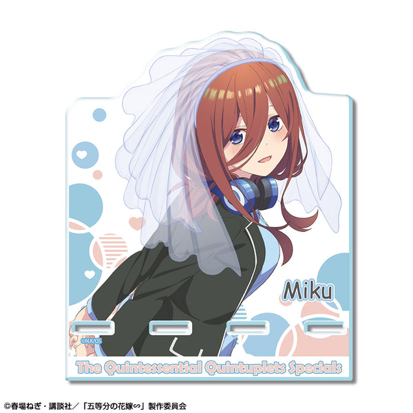 『五等分の花嫁∽』アクリルスマホスタンド デザイン03(中野三玖/A)