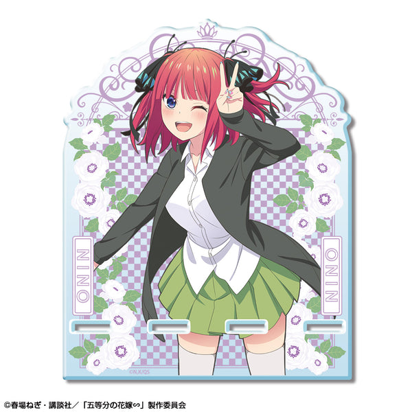 『五等分の花嫁∽』アクリルスマホスタンド デザイン07(中野二乃/B)